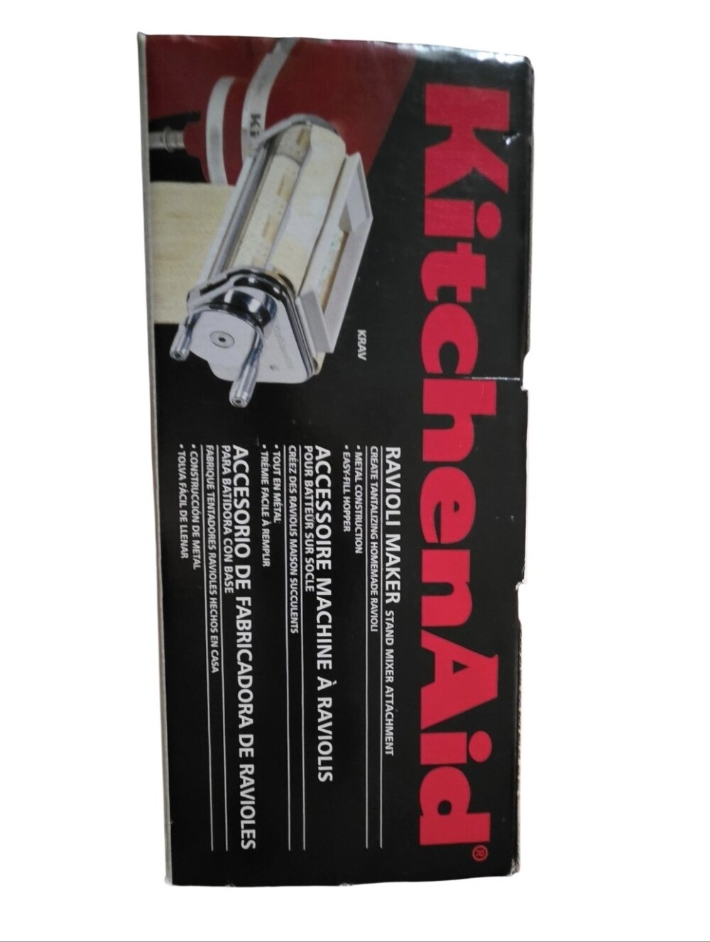 KitchenAid Ravioli Maker KRAV Attachment Stand Mixer Accessory NIB - Picture 5 of 7
